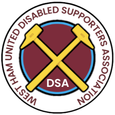whu_dsa's tweet card. Home of the WHUDSA - West Ham United Disabled Supporters Association - Find out how, why and who we help to make supporting West Ham United accessible for all.