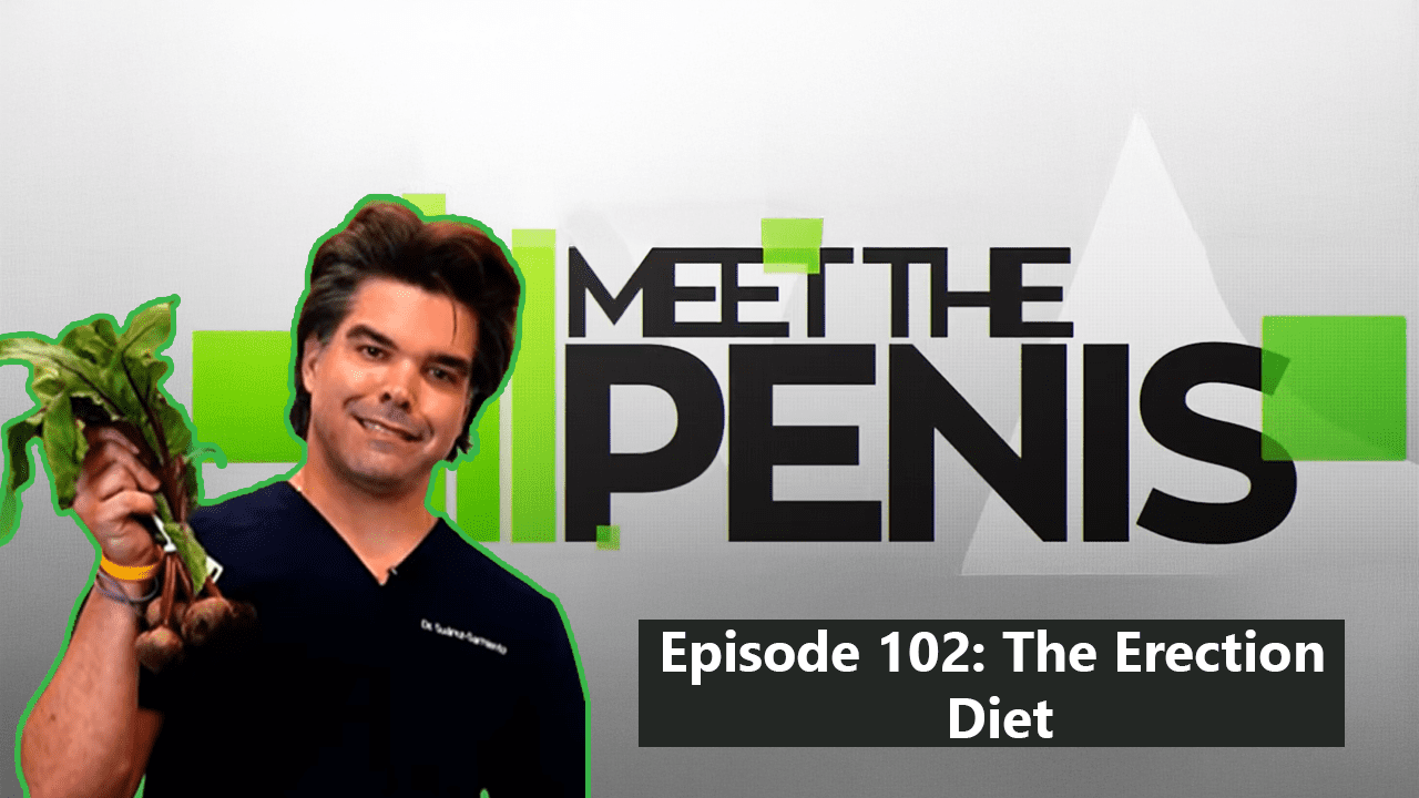 DrPaulPerito's tweet card. Dr. Alfie is back on Meet the Penis with a brown paper bag full of answers—and we’re talking real food, not fake fixes. In this episode, we break down the Erection Diet: simple, science-backed foods...