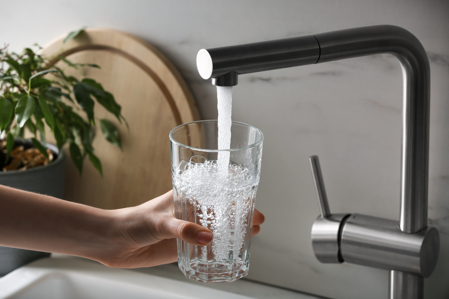 SarahJaneHaig's tweet card. Before it even touches our lips, drinking water is purified through a series of processes referred to as the “treatment train” at a centralized treatment plant. Utilities then add a disinfectant like...