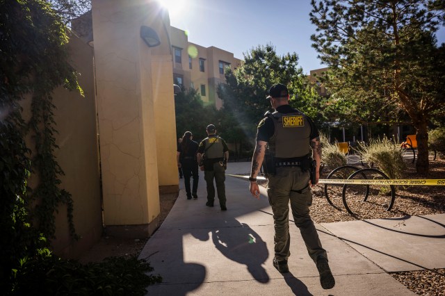 wnct9's tweet card. ALBUQUERQUE, N.M. (AP) — A shooting early Friday at a University of New Mexico dormitory killed a 14-year-old boy, wounded a 19-year-old and prompted the evacuation of hundreds of students and a ca…