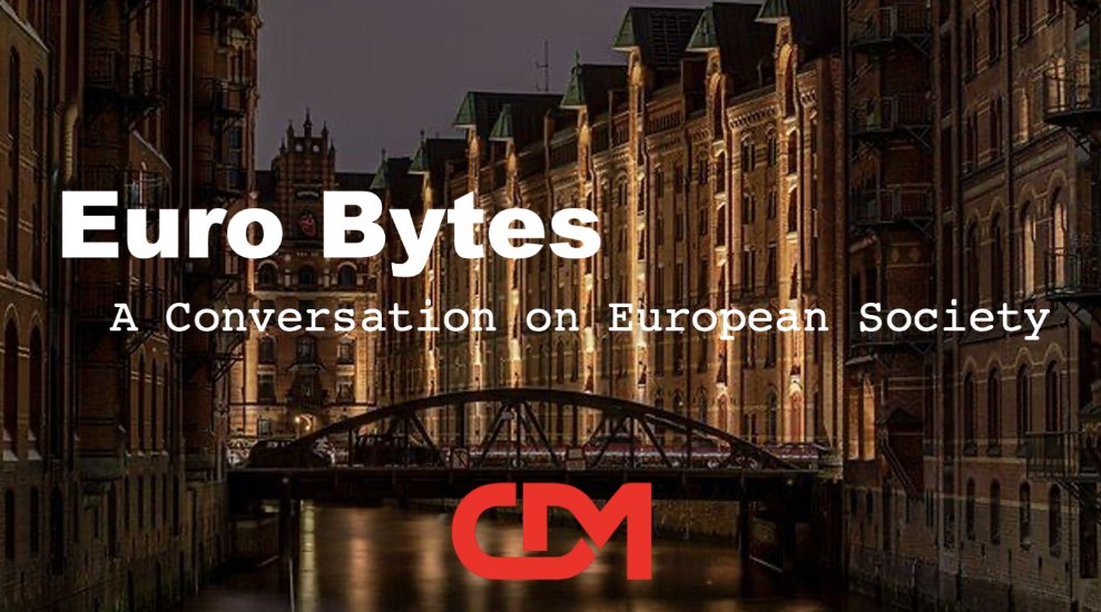 CDM_Media's tweet card. The Euro Bytes team hits Switzerland, Serbia, and the UK!
