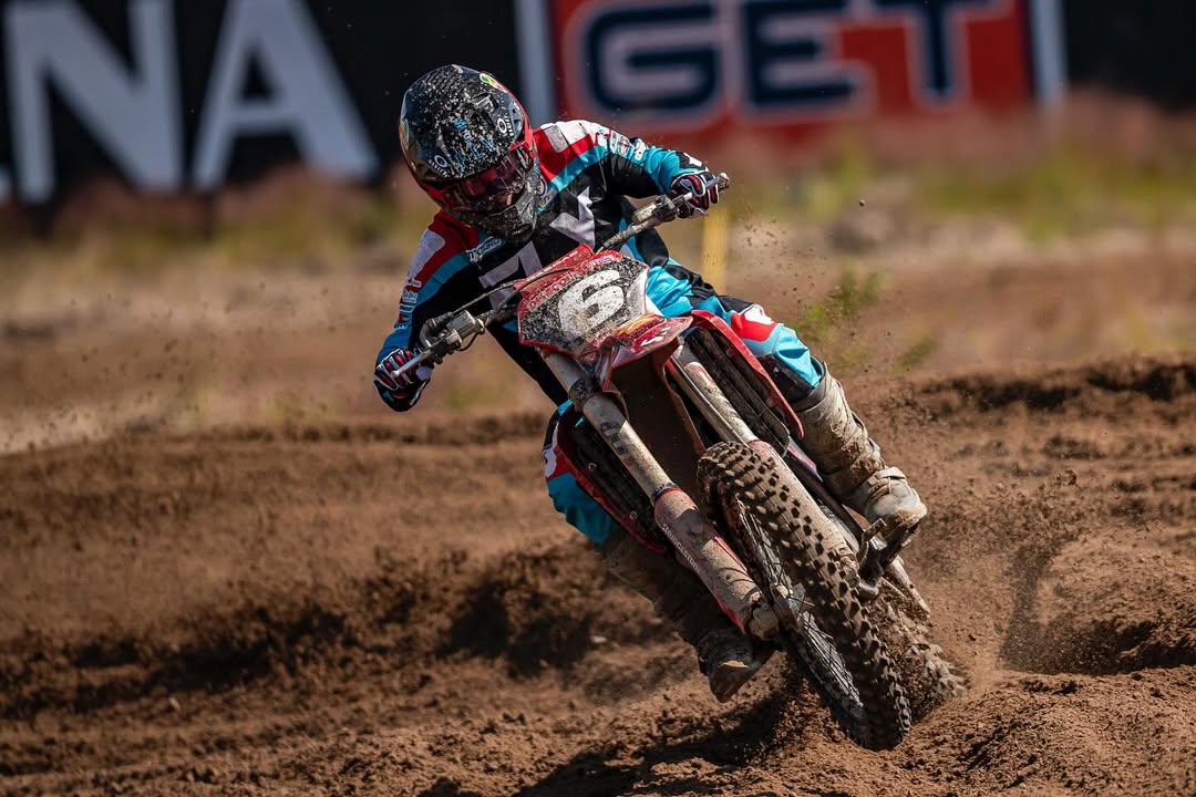 GateDropMx's tweet card. Elias Escandell set the pace in the EMX2T class with a lot of fog making visibility tricky. Giorgio Orlando was second fastest on his JK Yamaha with Sampo Rainio third. Due to the fog, the EMX65 and...