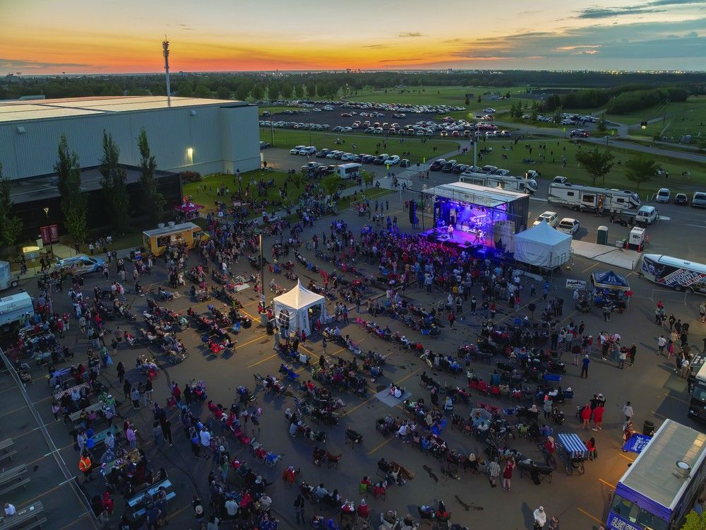 LeducRep's tweet card. Corb Lund headlining Leduc’s Canada Day festivities on Tuesday