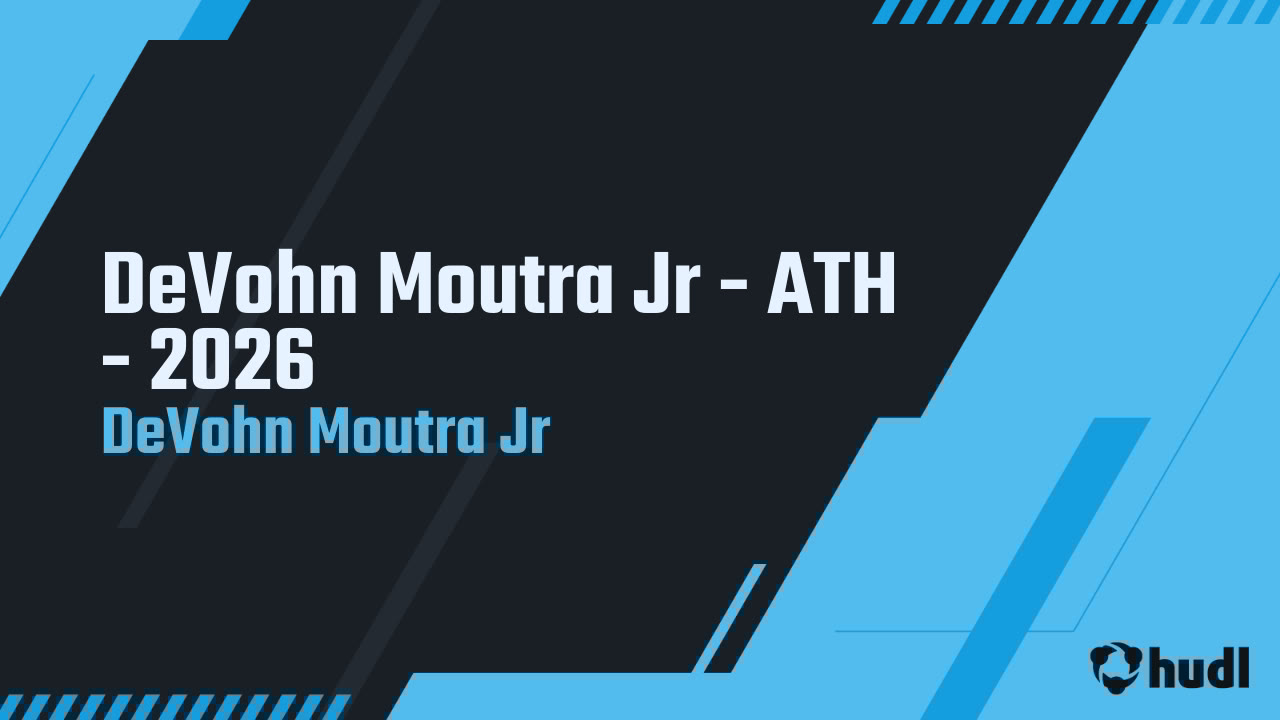 devohnmoutrajr's tweet card. DeVohn Moutra Jr - ATH - 2026
