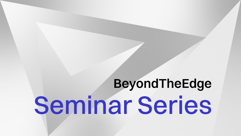 BeyondEdge_MSCA's tweet card. Ginestra Bianconi (QMUL) speaks in the BeyondTheEdge Seminar
