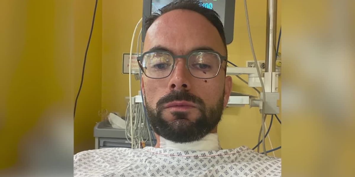 KCRG's tweet card. A San Francisco-area teacher was stabbed while on vacation in Italy.