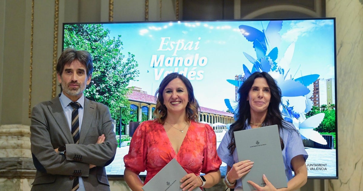 A_CR_E's tweet card. La alcaldesa Catalá y la hija del autor firman el protocolo de intenciones de la nueva apuesta cultural de la ciudad que estará lista entre finales de 2026 y principios de 2027
