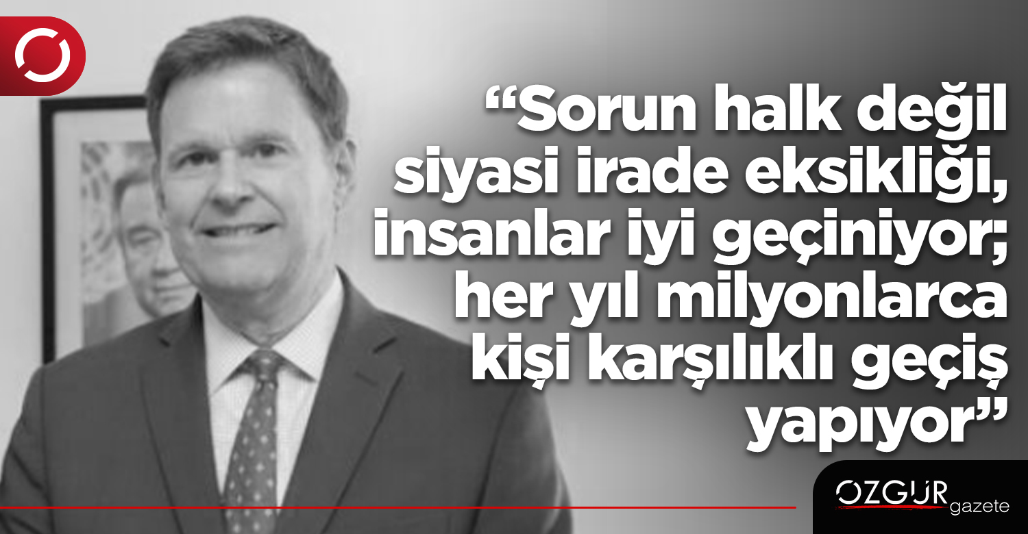 CyprusNewspaper's tweet card. Birleşmiş Milletler (BM) Genel Sekreteri’nin Özel Temsilcisi ve Kıbrıs'taki BM Barış Gücü (UNFICYP) Şefi Colin Stewart, "Kuzeyde yaklaşan se