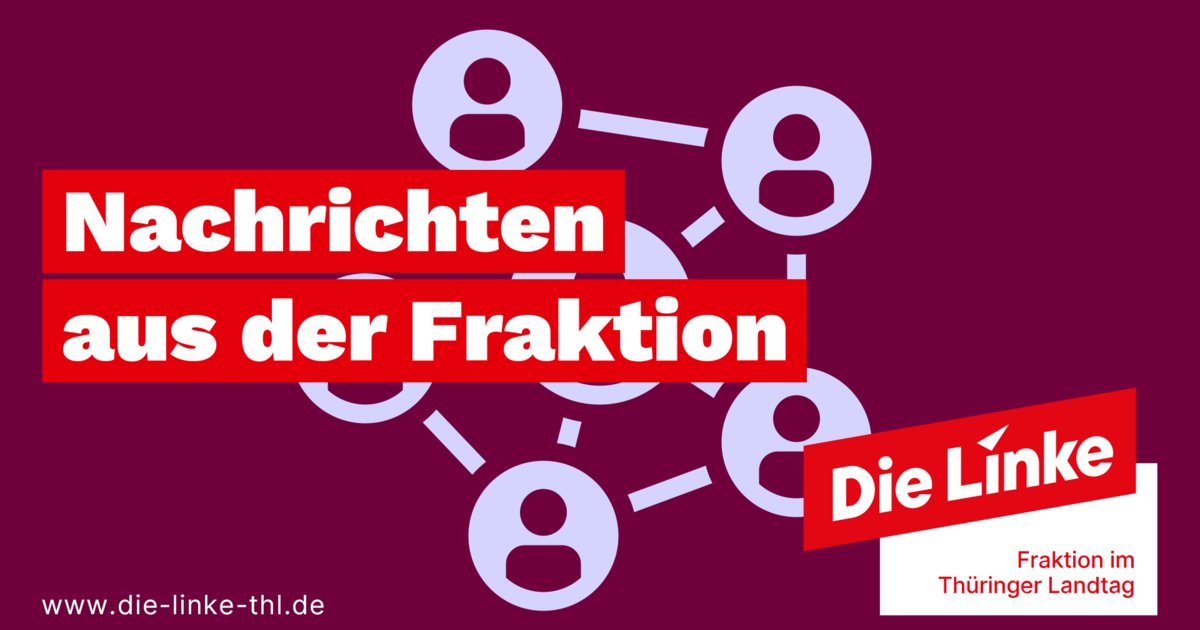 Linke_Thl's tweet card. Zum Internationalen Genossenschaftstag am 5. Juli bekräftigt die Fraktion Die Linke im Thüringer Landtag ihre Unterstützung für gemeinschaftliches Wirtschaften und demokratische Unternehmensformen....
