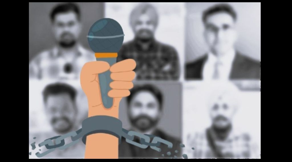 ashubh's tweet card. इन दिनों पंजाब की पुलिस स्वतंत्र पत्रकारों को परेशान कर रही है. उनसे तमाम क़िस्म की निजी जानकारी मांग रही है. इससे पत्रकारों में आक्रोश है. उनके मुताबिक़, यह पत्रकारों को डराने का प्रयास है.