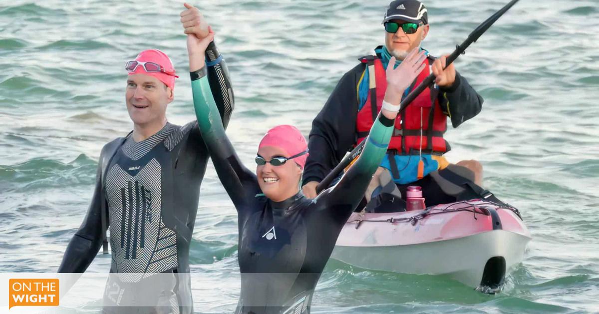 onthewight's tweet card. The West Wight Solent Swim gets a new date as organisers rally swimmers for the challenge