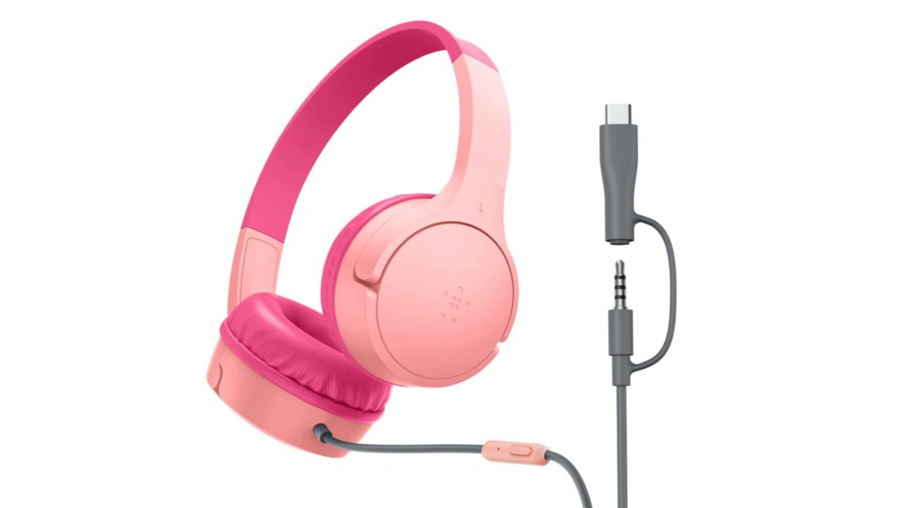 mojin's tweet card. Belkinは子供用SoundForm Miniシリーズから3.5mm & USB-C有線接続限定のヘッドホン「Belkin SoundForm mini Wired On-Ear Headphones for Kids (AUD010fq)」を新たに発売しています。