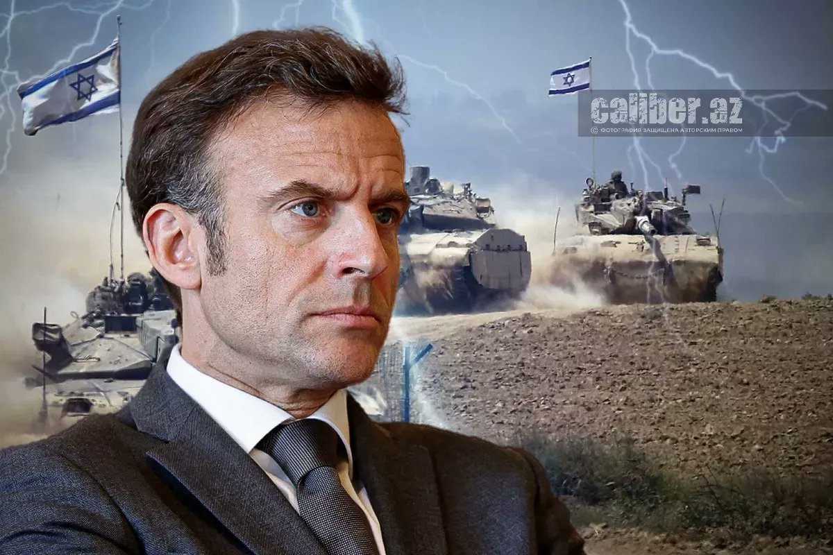 CaliberEnglish's tweet card. An article published in the Israeli newspaper The Times of Israel criticises France’s plan to recognise a Palestinian state. Caliber.Az reprints the material. A...