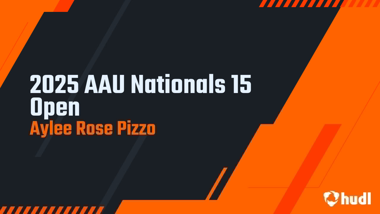 AyleePizzoVB's tweet card. 2025 AAU Nationals 15 Open