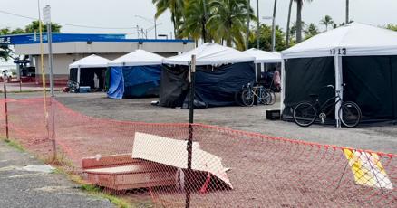 KITV4's tweet card. Hawaii County is fighting homelessness by inviting inviting nonprofit organizations to apply for grants from the Homelessness and Housing Fund.
