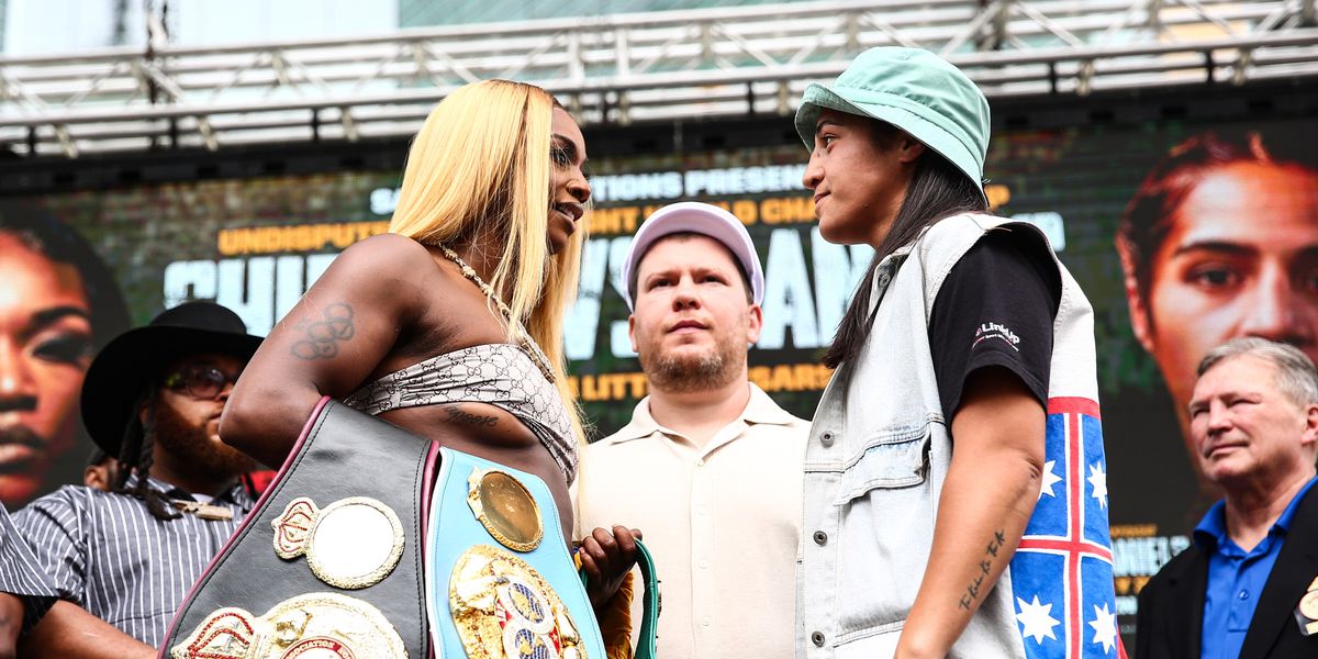 badlefthook's tweet card. Claressa Shields returns against Lani Daniels on DAZN! Join us tonight!