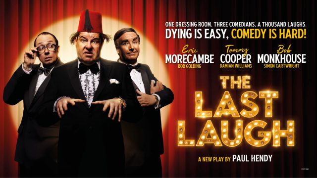 Lou_Bookmarks's tweet card. The Last LaughBy Paul Hendy Review by Louise Cannon (Lou) ★★★★★ Meet Tommy Cooper, Bob Monkhouse and Eric Morecambe in a dressing room. Sounds a bit surreal, right? But this is where a sparkling ki…