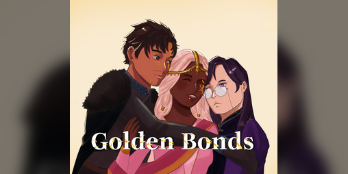 StudiosSkywrite's tweet card. A cursed princess, a devoted knight, and a dark magic practitioner fall in love whilst trying to reverse said curse. Available for Windows, macOS, Linux