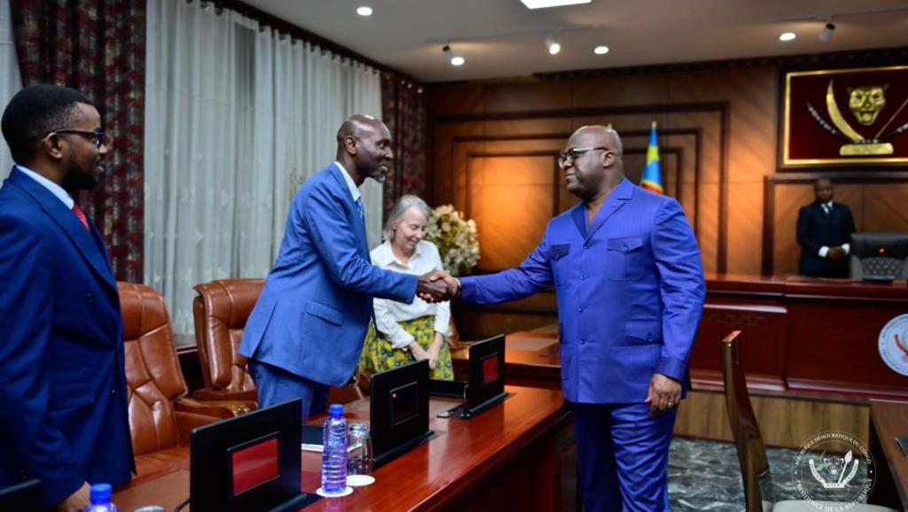 deskecocd's tweet card. Le gouvernement congolais s’est accordé jeudi dernier avec la société américaine Kobold Metals pour signer un accord de principe afin d’exploiter des minerais en République démocratique du Congo....