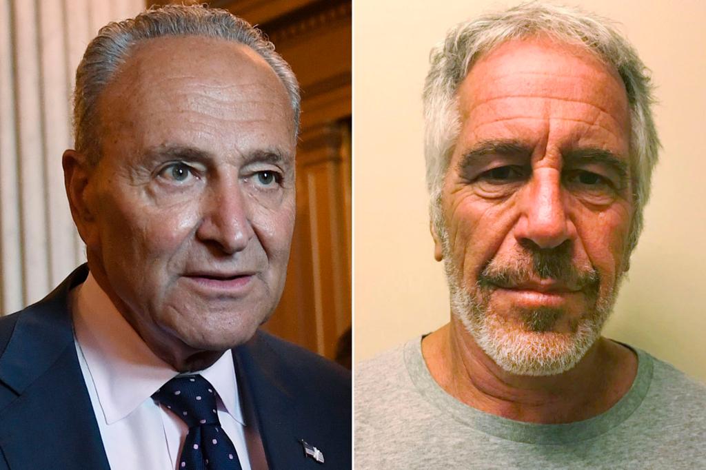 RogerSunderlin's tweet card. Sen. Chuck Schumer — who called on Labor Secretary Alexander Acosta to resign and said President Trump should “answer” for his friendship with Jeffrey Epstein — accepted thousands of dollars...