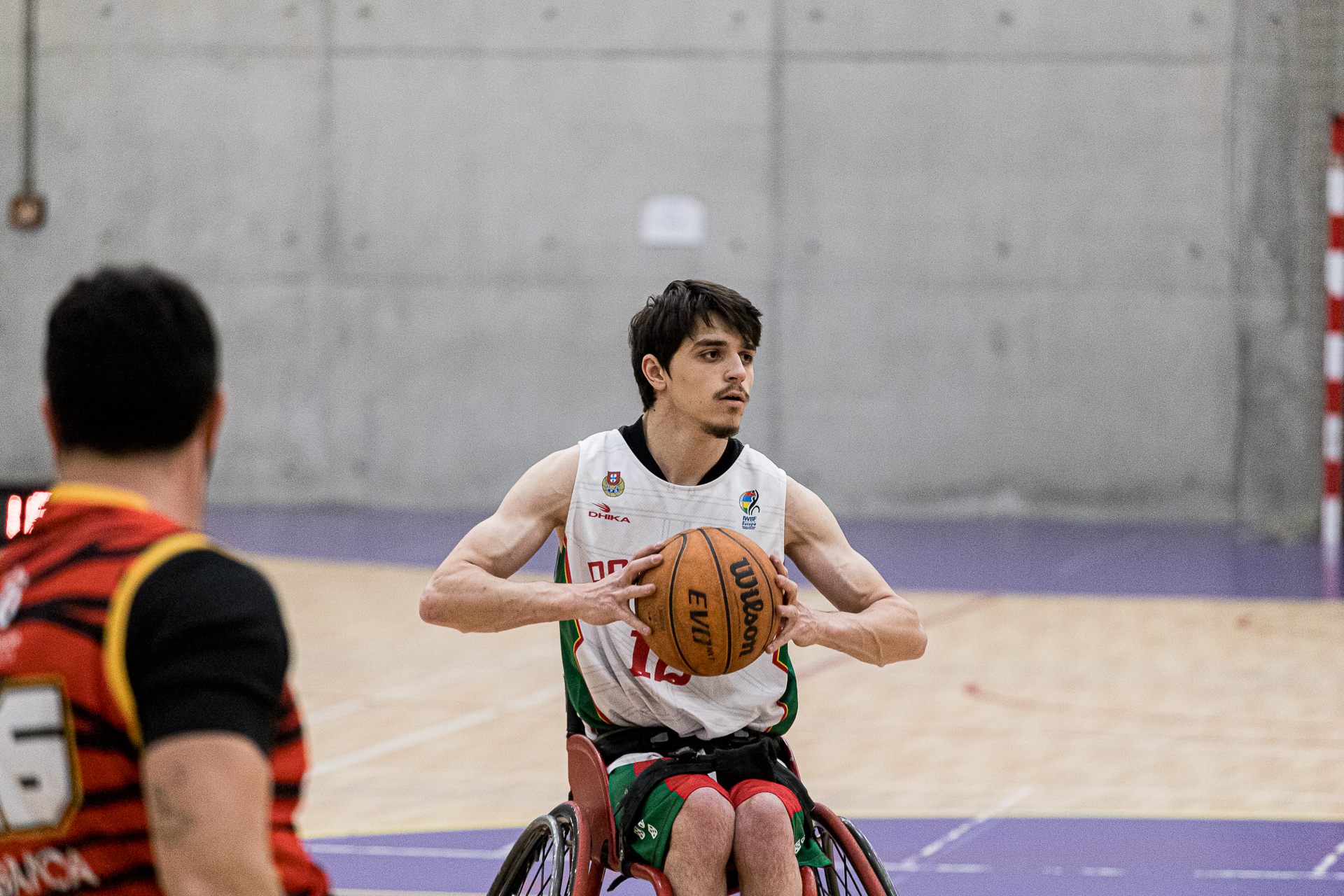 fpbasquetebol's tweet card. A confiança inabalável demonstrada na etapa de estreia voltou a contagiar a Seleção Sub23 de BCR, no desafio com a França – 70-35 -, nos Jogos Paralímpicos Europeus da Juventude, que se realizam até...