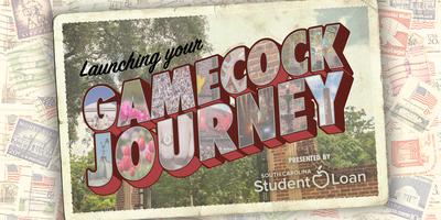 CLTGamecocks's tweet card. Launching your Gamecock Journey Presented by South Carolina Student Loan, Charlotte Edition!