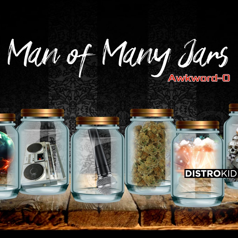 AwkWordO's tweet card. Stream and Save Man of Many Jars - Distributed by DistroKid