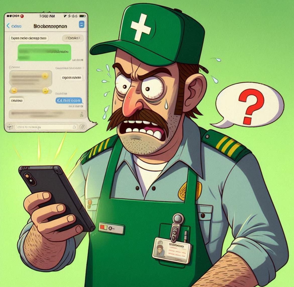 frantruji84's tweet card. 📱 Te despiden por salirte del grupo de WhatsApp de la empresa 🚫 Un trabajador de la cafetería del Hospital Puerta del Mar es despedido tras negarse a recibir órdenes en su móvil personal 📷 La...