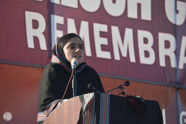 MahrangBaloch_'s tweet card. From prison, Mahrang offers her perspective on the future of political dissent in Pakistan.