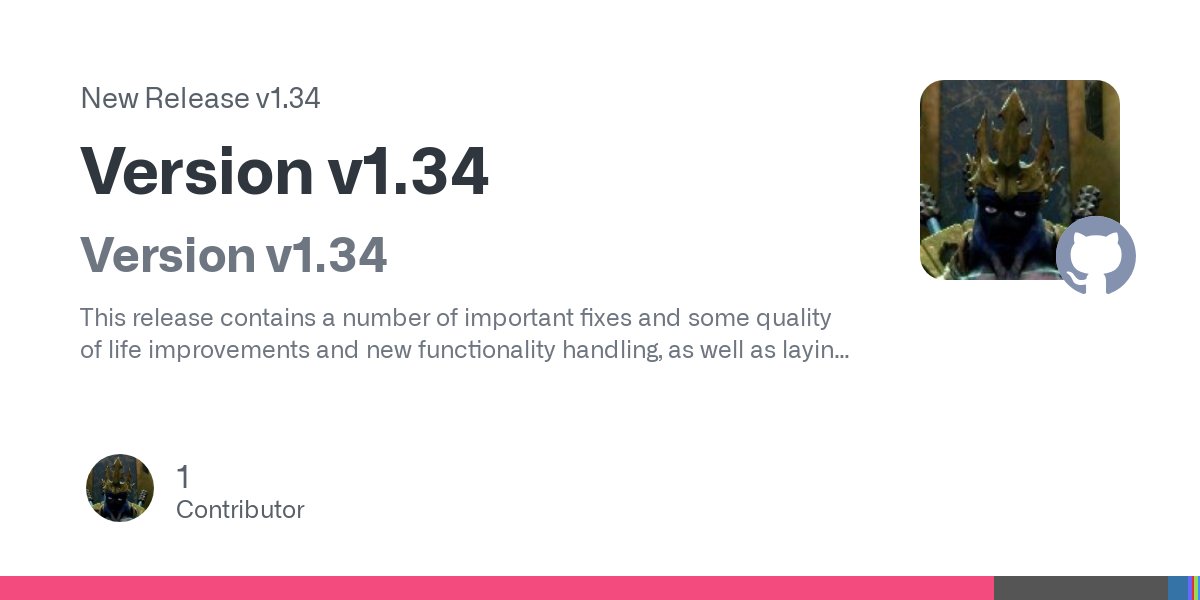 RenderDoc's tweet card. Version v1.34 This release contains a number of important fixes and some quality of life improvements and new functionality handling, as well as laying the groundwork and baseline for new features ...