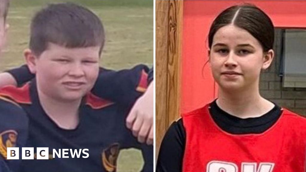 DarranMarshall's tweet card. Sara, who was 13, and her 14-year-old brother James were both pupils at Enniskillen Royal Grammar School.