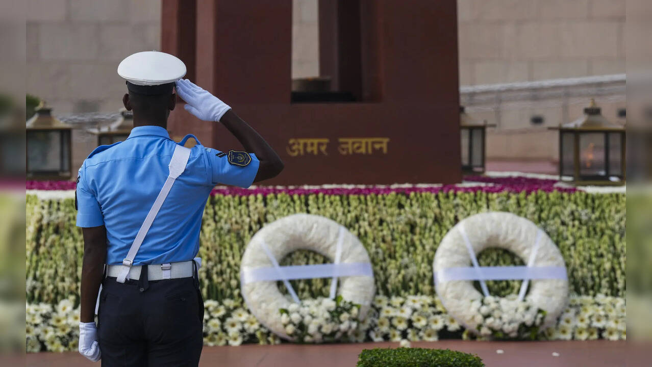 RishabhMPratap's tweet card. On the 26th Kargil Vijay Diwas, India remembers not just a military triumph, but the profound human stories of sacrifice — last letters, final phone calls, and families who never healed. , India...