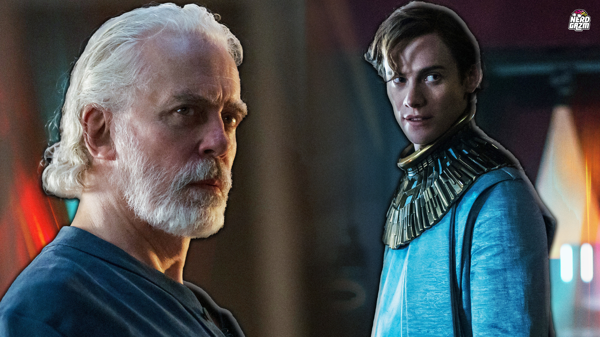 NerdgazmNet's tweet card. With less than one day until Foundation Season 3 airs on AppleTV+, we're continuing our interviews with the main cast. Nerdgazm was fortunate to enter The Vault and talk to some of the series leads...