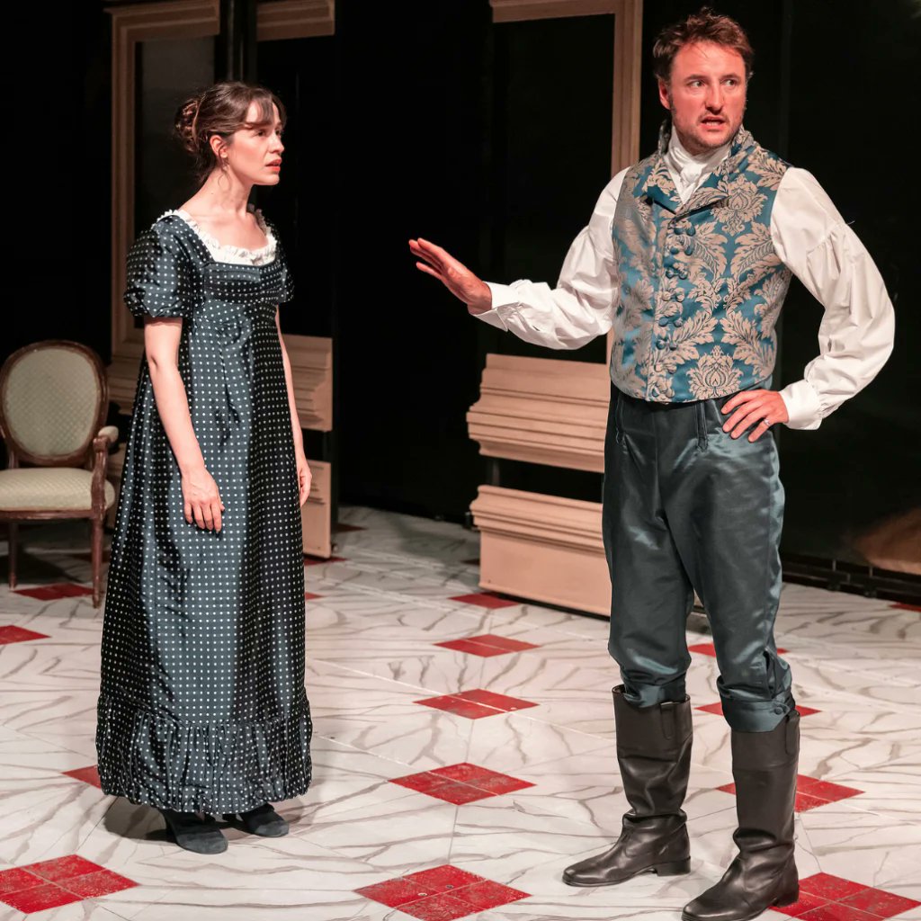 KevinWilsonPR's tweet card. Windsor Theatre Royal - until 26th July 2025 Reviewed by Joanna Huggett 5***** If you thought the drama at Pemberley ended when Elizabeth Bennet finally said yes to Mr Darcy, think again! In this...