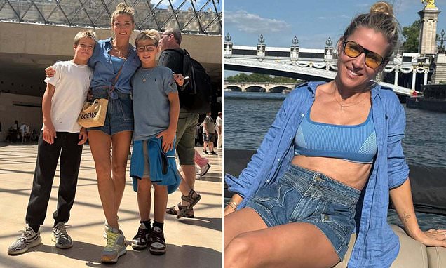 DailyMailAU's tweet card. Elsa Pataky appeared to be having the time of her life on Saturday as she got in some quality time with her 11-year-old twin sons Sasha and Tristan.