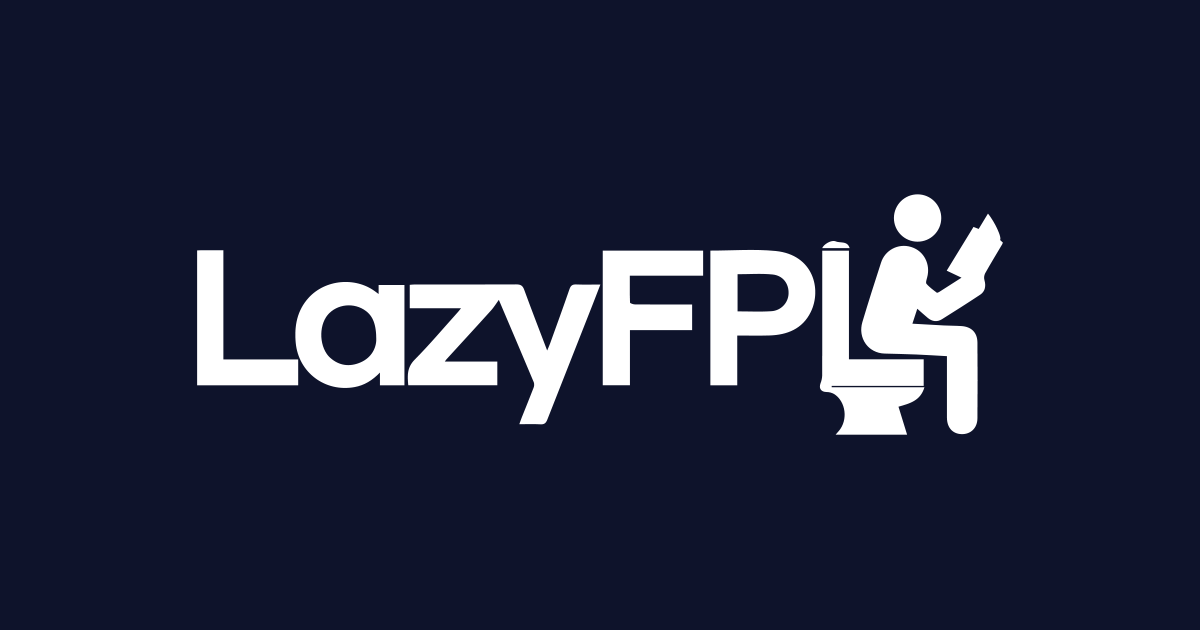 LazyFPL's tweet card. We do hours of FPL research and send you the best bits in a 4-min email 24 hours before every deadline. Subscribe for free!