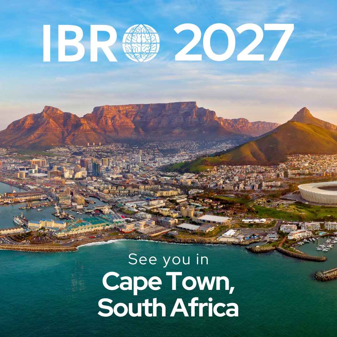 aasadeequ's tweet card. IBRO is delighted to announce that the 12th IBRO World Congress of Neuroscience will take place in Cape Town, South Africa, in 2027!