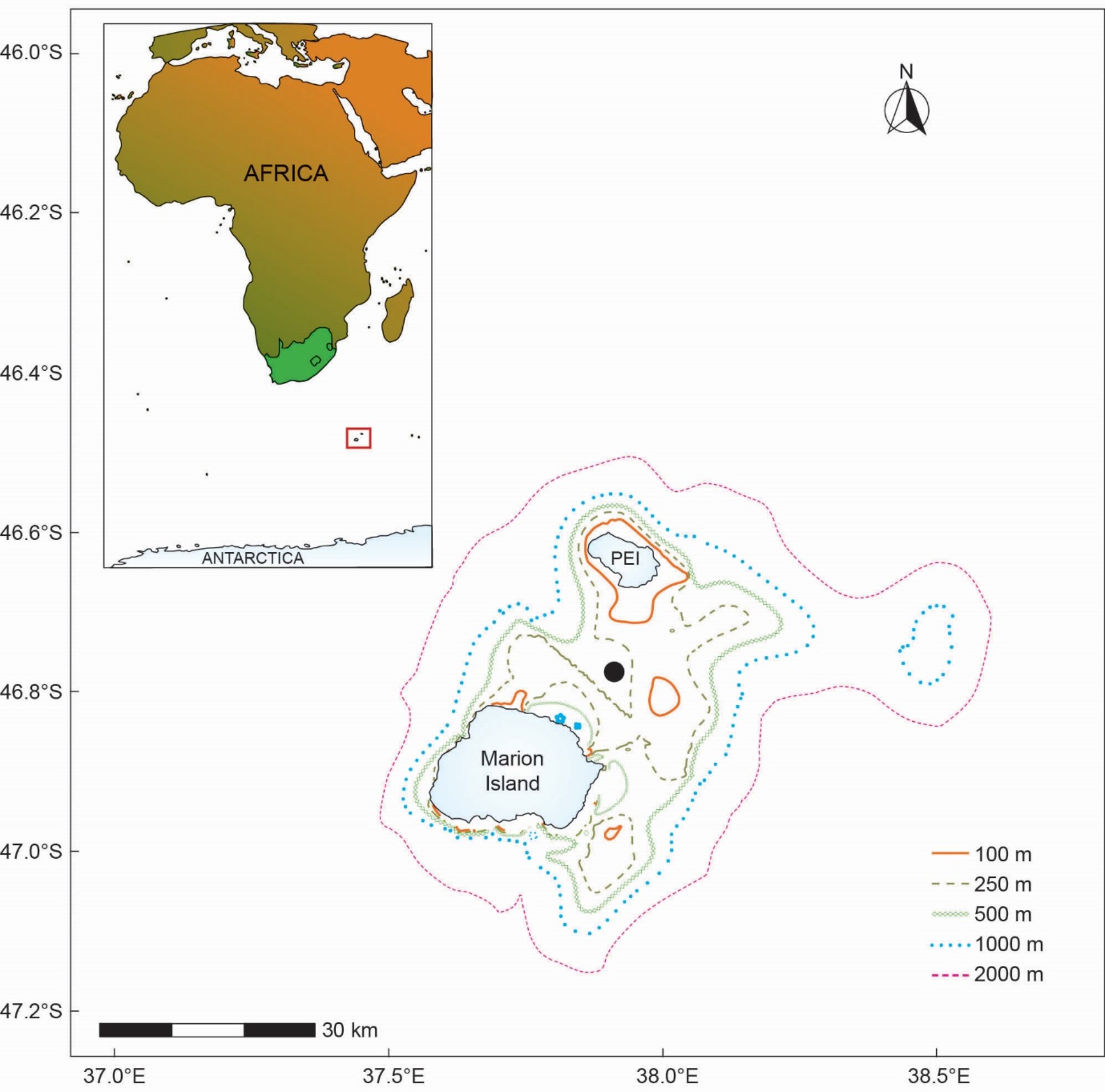 MRI_Whale_Unit's tweet card. Scientific Reports - Diverse baleen whale acoustic occurrence around two sub-Antarctic islands: A tale of residents and visitors