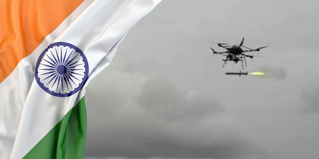 JaipurDialogues's tweet card. India successfully tests UAV-Launched Precision Guided Missile-V3, giving the armed forces a decisive edge in indigenous strike capabilities.