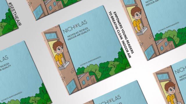 SFotonium's tweet card. Nicholas isn’t your average kid. He has a unique superpower: he can see invisible air pollution. When Nicholas notices these harmful particles making his classmates sick, he knows he must take acti…