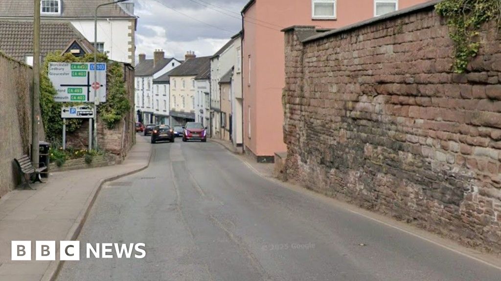 bbchw's tweet card. Police believe a car mounted a pavement on a narrow street, three days before the man died.