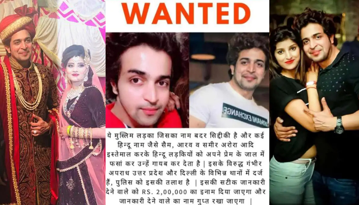 OpIndia_com's tweet card. Police are looking for Badar and his father, Mehmood Akhtar Siddiqui, who are on the run. Badar reportedly targeted and converted 5 Hindu women in Meerut and Noida, three of whom are still missing,...