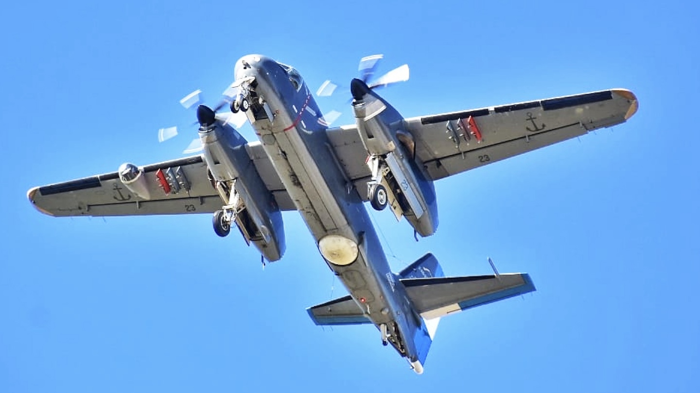 nosintel's tweet card. Argentina first introduced the classic S-2 Tracker back in 1962 and just one example of the sub-hunting plane is still active today. Argentina first introduced the classic S-2 Tracker back in 1962...