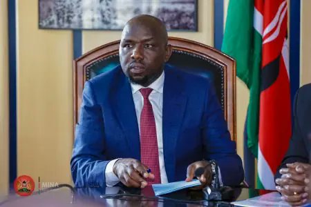 PeopleDailyKe's tweet card. Interior Cabinet Secretary Kipchumba Murkomen has announced major changes in the Ministry of Interior and National Administration in