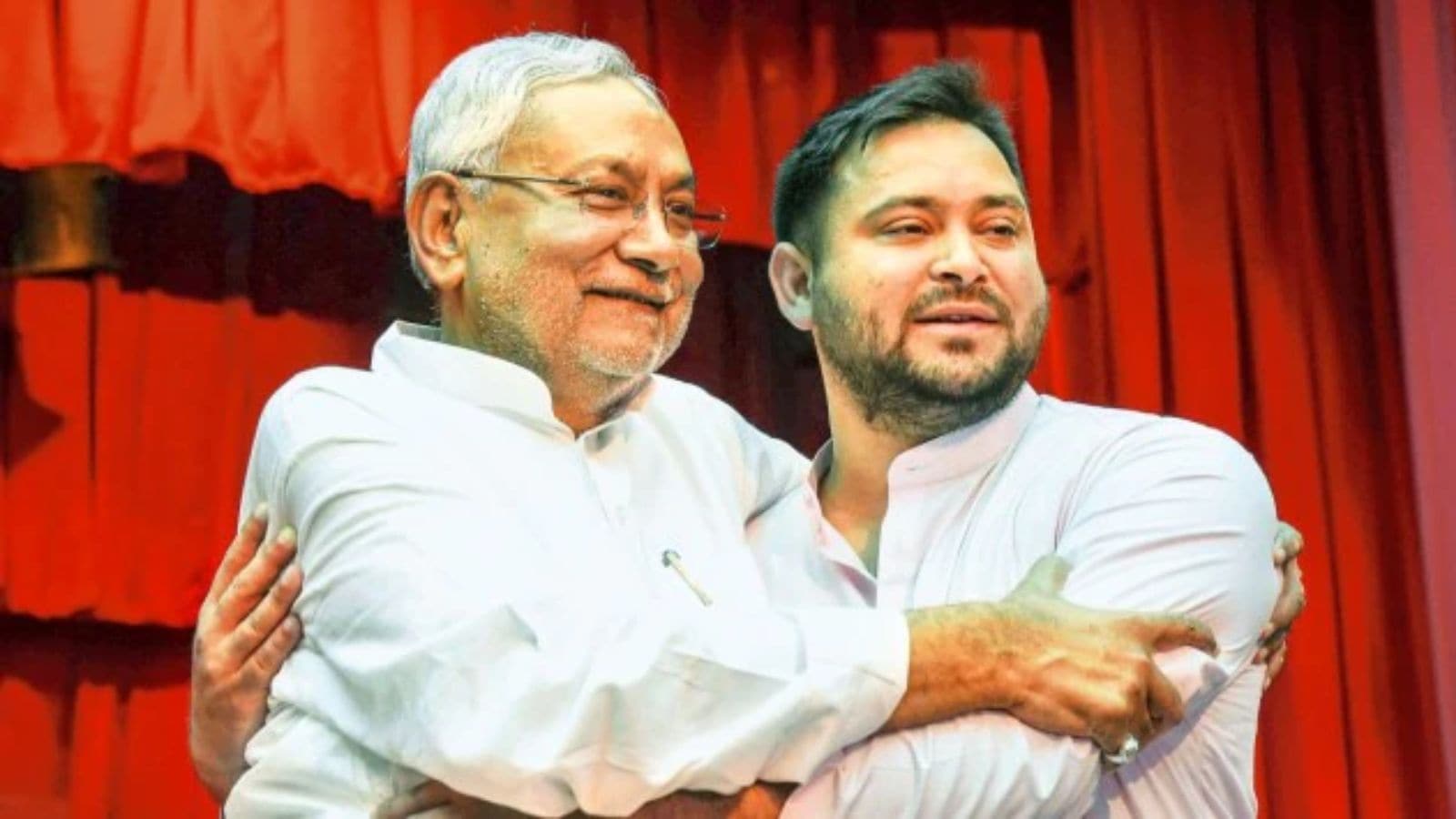 DeeptimanTY's tweet card. While Tejashwi pledges that no Bihari will need to migrate for jobs under RJD rule, Nitish claims his govt has provided 12 lakh govt jobs, promising 1 crore more.