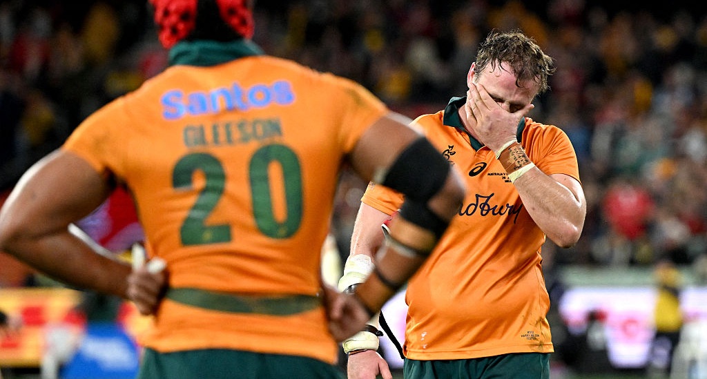 RugbyPass's tweet card. Former Wallabies captain Michael Hooper has weighed in on Jac Morgan's controversial clearout on Carlo Tizzano in the lead...