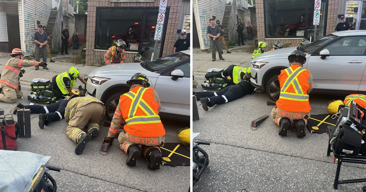 strosow's tweet card. London Fire crews responded to reports of an unconscious person in the 100 block of Hamilton Road Friday.