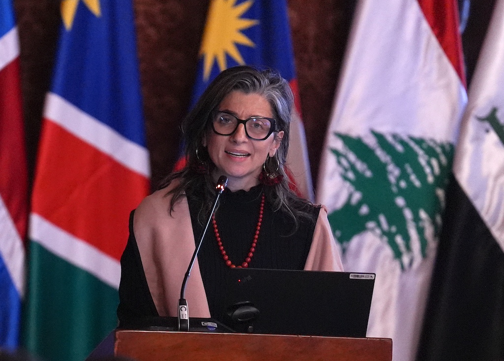jacobinlat's tweet card. En su discurso ante la Conferencia de Bogotá a principios de esta semana, Francesca Albanese, Relatora Especial de las Naciones Unidas para los territorios palestinos ocupados, explicó por qué las...