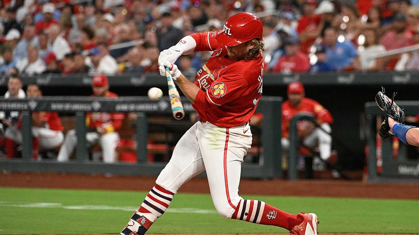 CardsNation247's tweet card. The Cardinals are going to have to make a really tough decision when it comes to the future of Brendan Donovan.