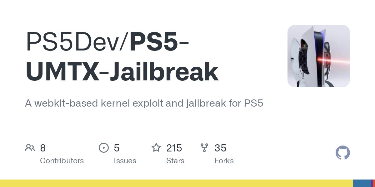 SpecterDev's tweet card. A webkit-based kernel exploit and jailbreak for PS5 - PS5Dev/PS5-UMTX-Jailbreak